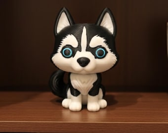 Husky-figuurtje zoals Funko Pop