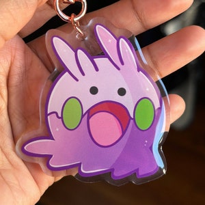 Goomy Falling Acrylic Keychain