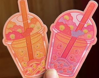 Luvdisc 3" Boba Sticker