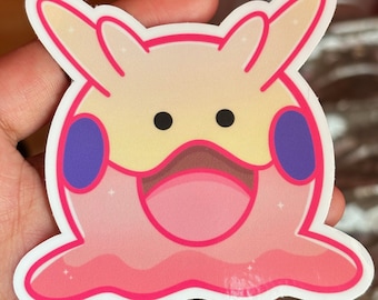 Shiny Goomy Gloss Vinyl Sticker