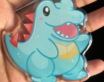 Totodile Acrylic Keychain