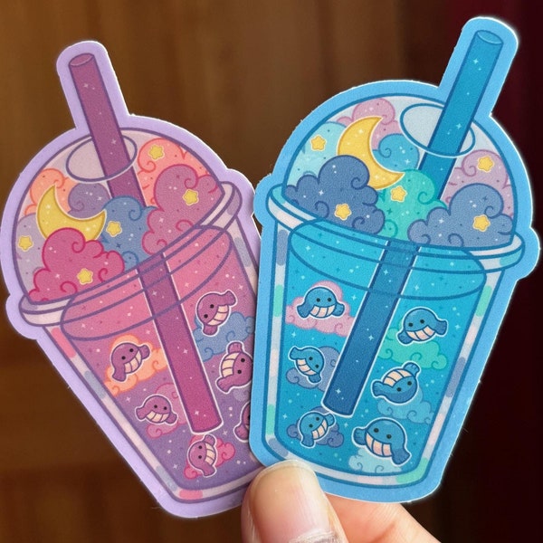 Wailmer 3" Boba Sticker
