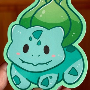 Bulbasaur 3” Gloss Sticker