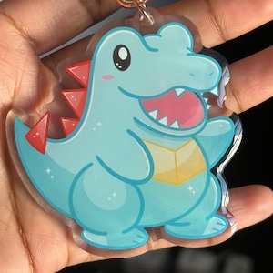 Totodile Acrylic Keychain