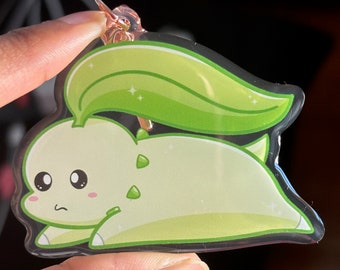 Chikorita Acrylic Keychain