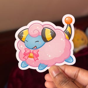 Shiny Mareep 3” Sticker