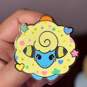 Mareep Enamel Pin