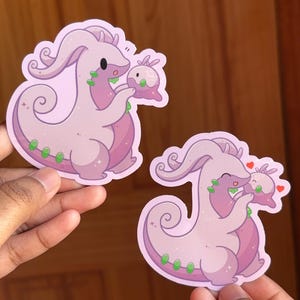 Goodra and Goomy 3” Stickers
