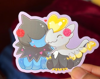 Deino and Jangmo-o 3” Sticker
