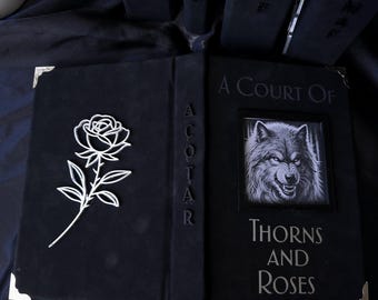ACOTAR Special Edition Book Set: Night Court, 3D Elements, Suede Cover