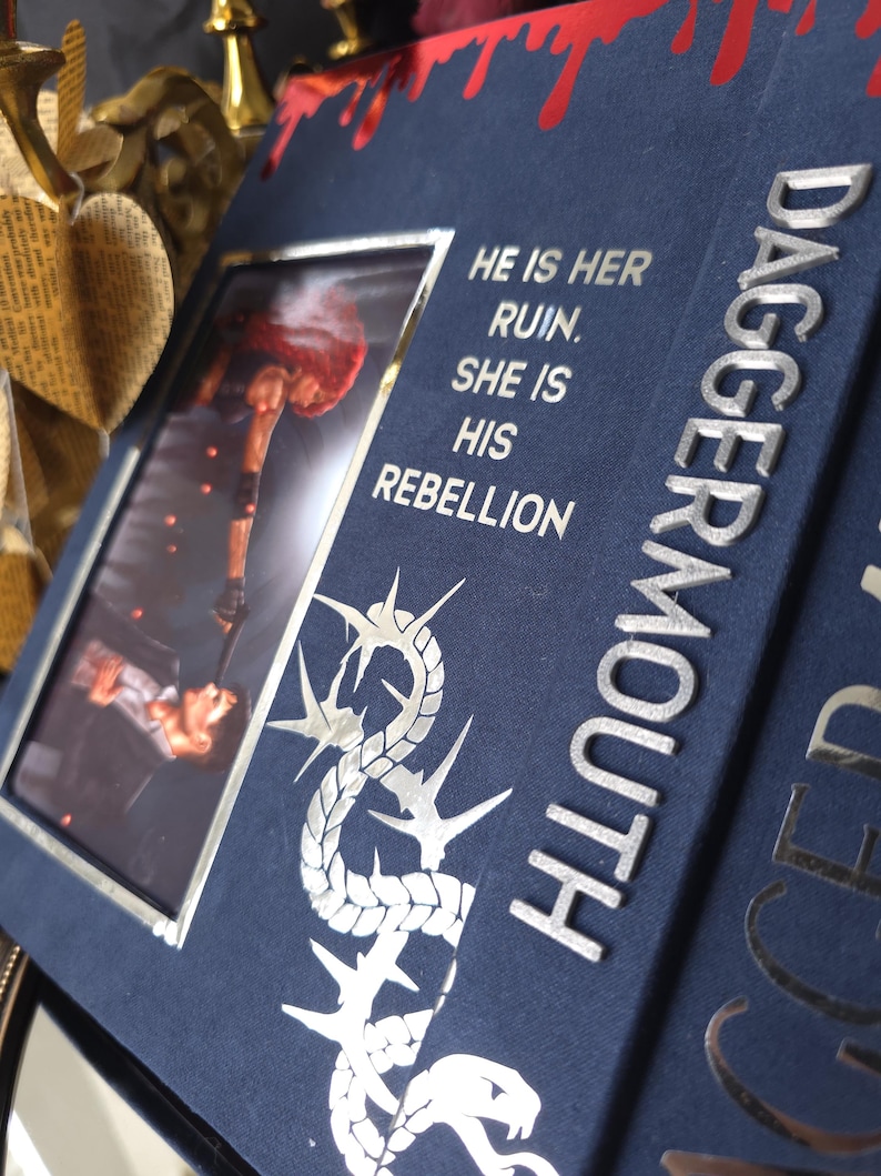 Daggermouth Special Edition Hardcover Book – 3D Elements, Sprayed Edges, Fanart image 13
