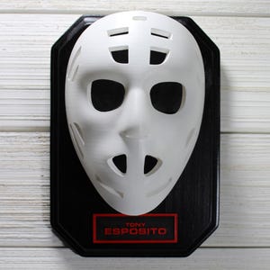 Tony Esposito Chicago Blackhawks vintage replica hockey goalie mini mask