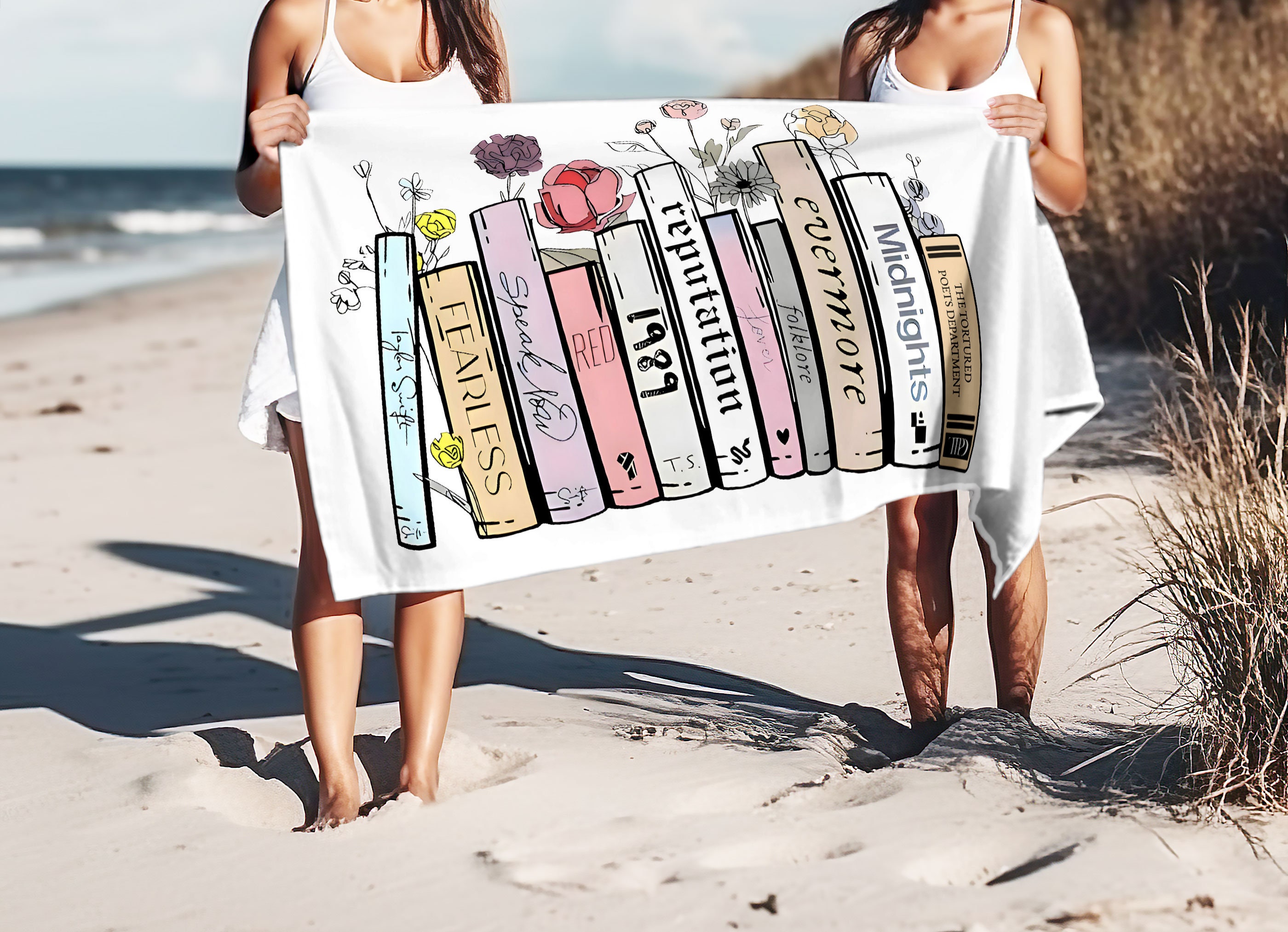 TTPD Album - Taylor Albums Beach Towel - Unique taylor version Gift