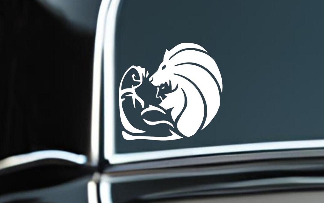 Heracles Sticker Decal HERACLES Hero Demigod HERCULES Car Decal Window Decal Mirror ...