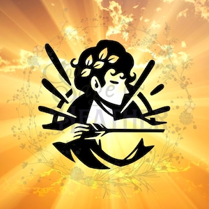 Apollo Archer Vinyl Decal: Greek Mythology God Sticker
