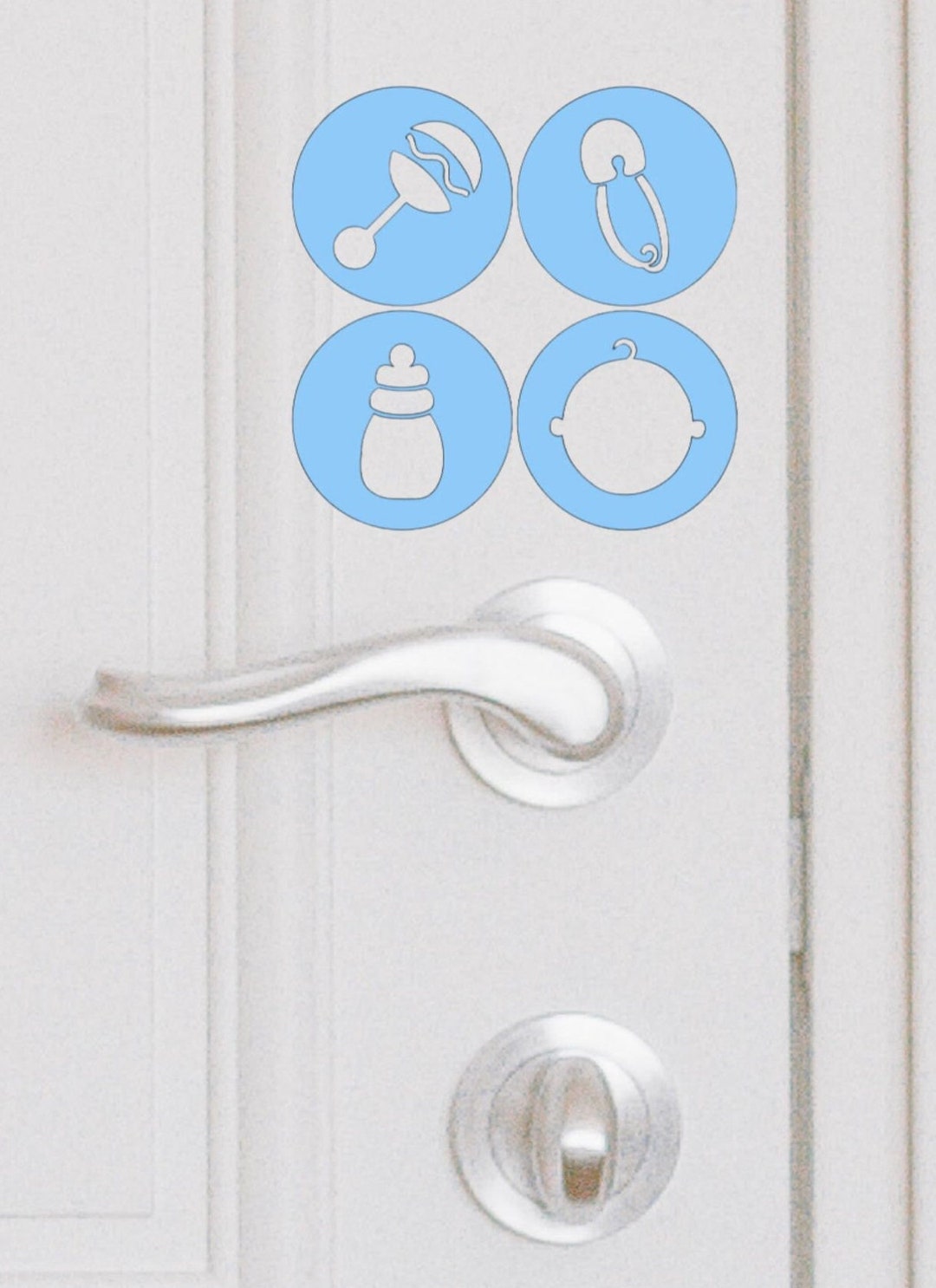 Door Decal BOY DON'T FORGET Rattle, Diapers, Bottle...what Else Car ...