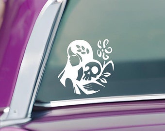 Decal - PERSEPHONE Queen of Spring, Queen of Shadows Persephone – Greek Mythology Sticker for Cars, Tumblers, Laptops & Journals