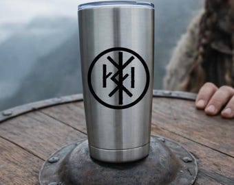 Decal - Berserker’s Ward Norse Protection Sigil Decal – Car, Tumbler, Laptop Sticker