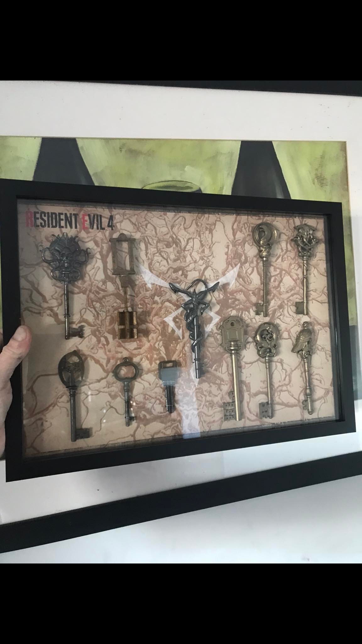 Resident Evil 4 Full Key Collection Solid Resin Keys Ultimate ...