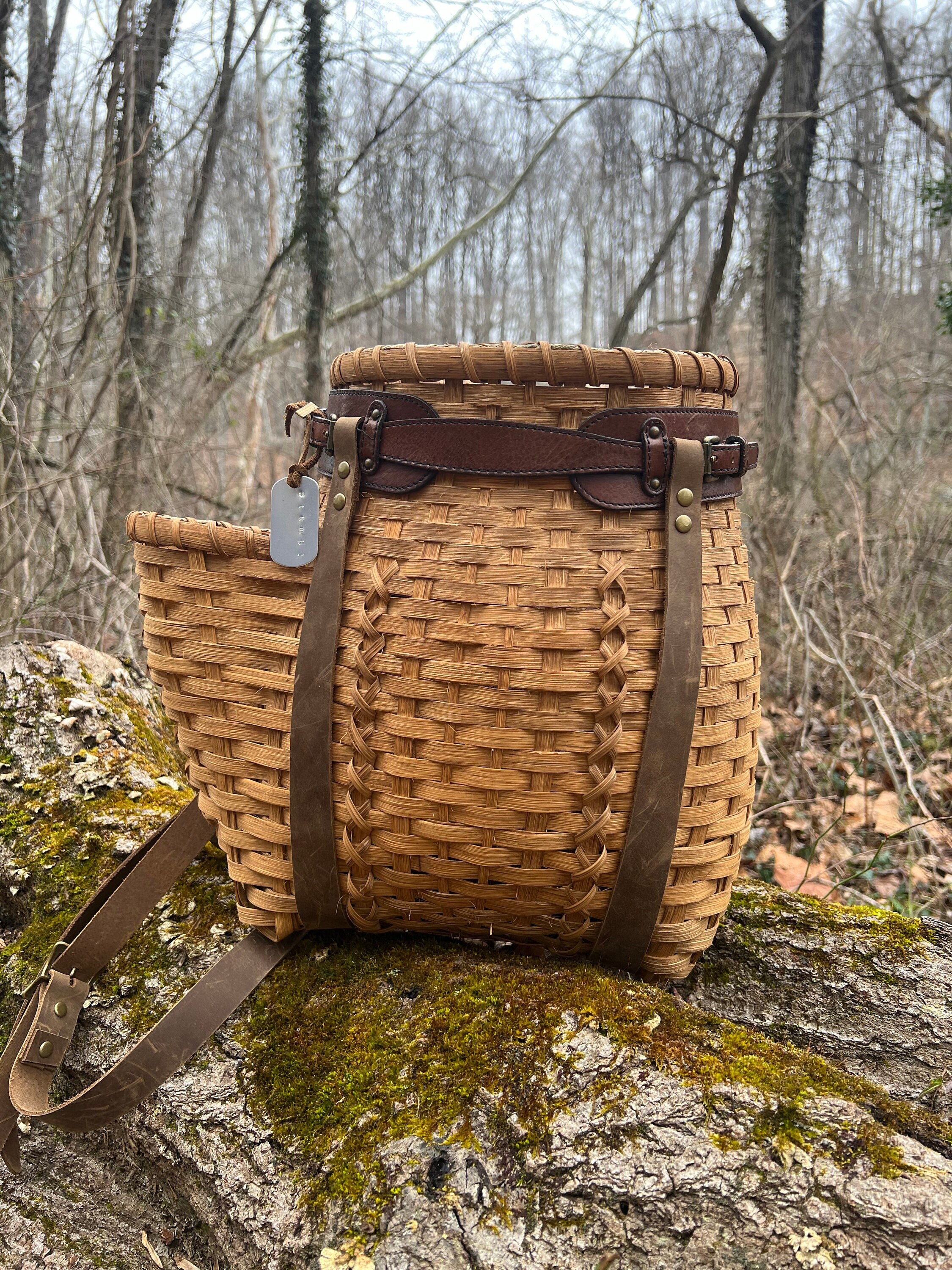 Basket Backpack Etsy UK