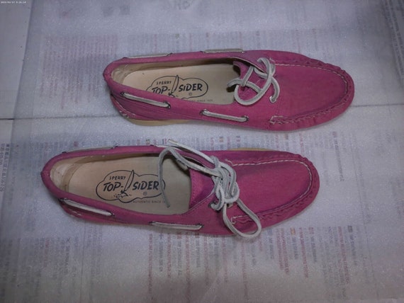 Sperry Top-Sider Womens Boat Shoes Glitter Pink L… - image 3