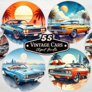 55 imágenes prediseñadas de coches clásicos, imágenes prediseñadas de coches, muscle cars clásicos americanos, imágenes prediseñadas de coches antiguos, imágenes prediseñadas de coches retro, muscle cars acuarela, imágenes prediseñadas de automóviles