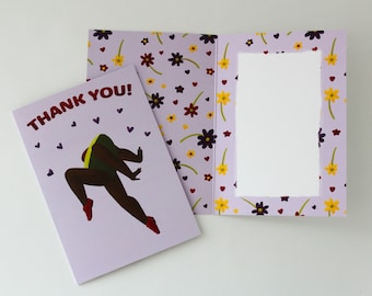 Funny Dancing Avocado Thank You Card | Greeting Card, Fun, Silly
