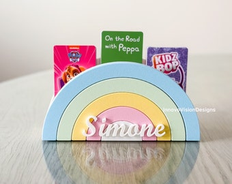 Yoto Rainbow Card Holder - Holds 120 cards - Personalization available!