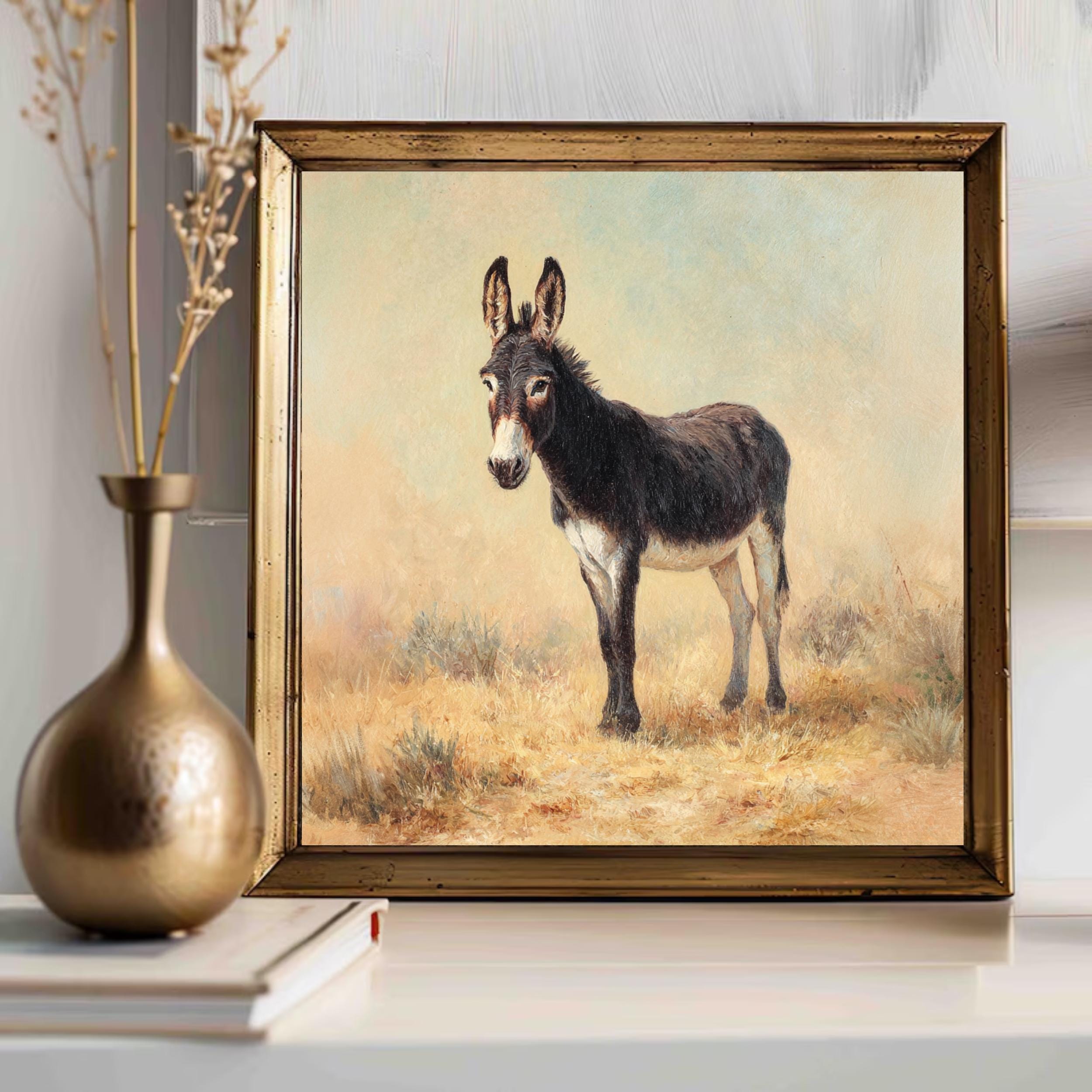Burro Painting - Etsy