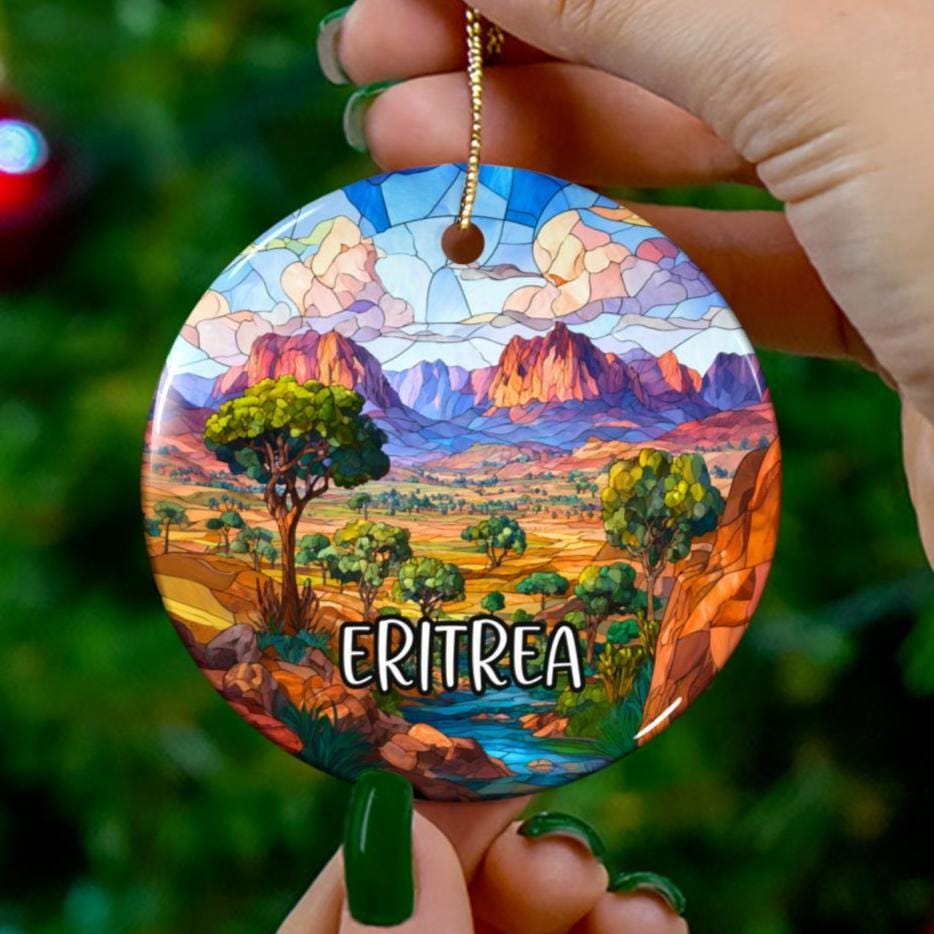 Eritrea Asmara Magnet Fridge Magnet Wooden 3D Monuments Travel