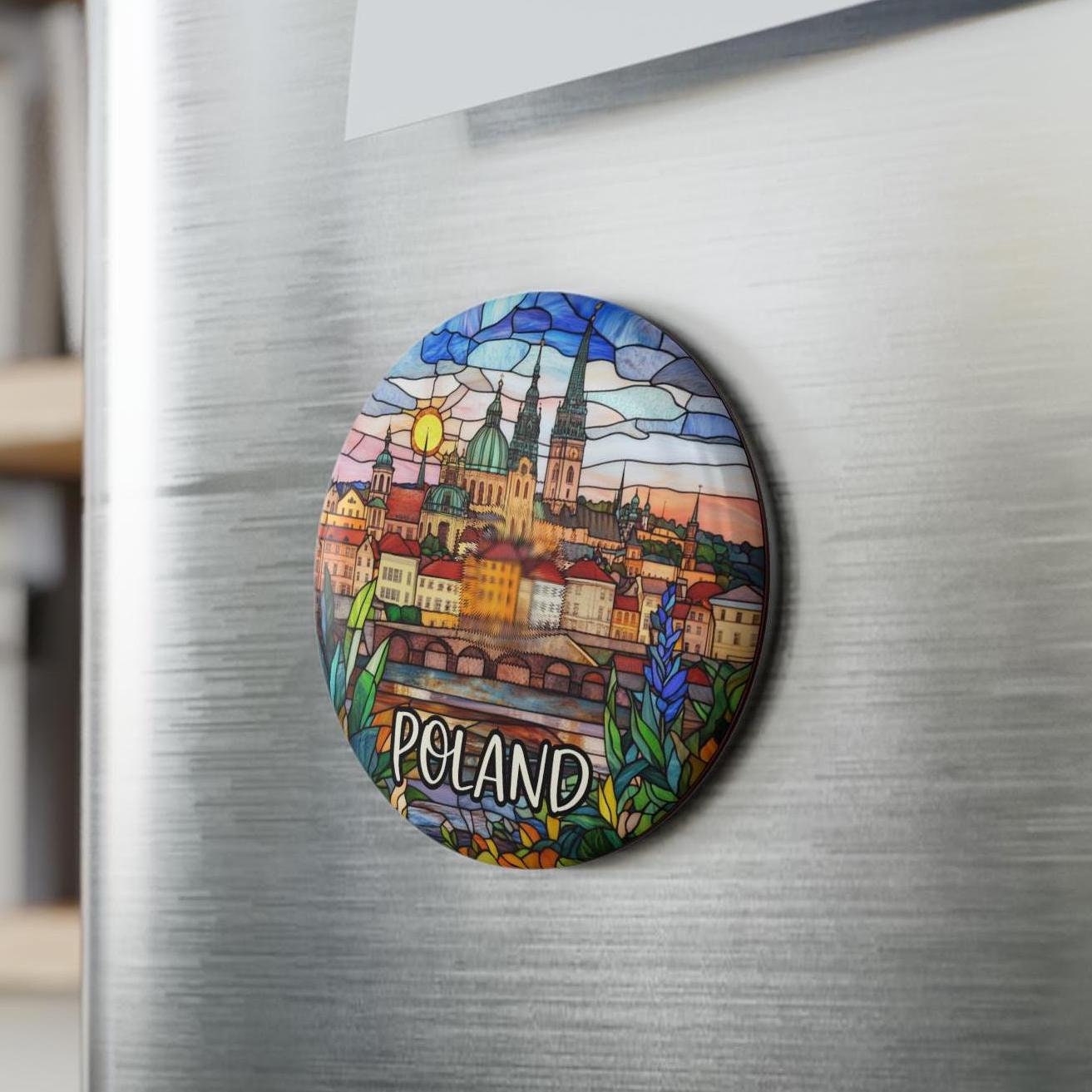 Krakau Polen Koelkast Magneet 3D Souvenir Reizen Koelkast