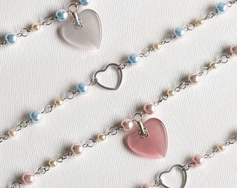 Short N Sweet Inspired Handmade Sabrina Carpenter Pearl Necklace - Four Designs