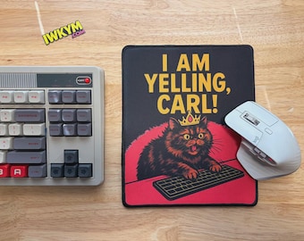 Princess Donut "I Am Yelling, Carl" muismat - dungeon crawler Carl fanart