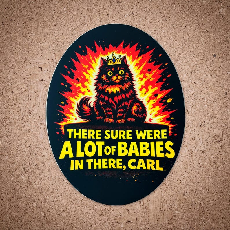 Dungeon Crawler Carl Sticker Pack Series 3 – Waterproof Vinyl Fan Art ...