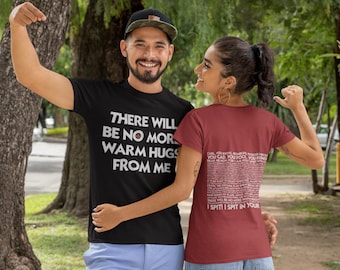 Camiseta "Prepotente No More Warm Hugs" / Fan art de Carl de Dungeon Crawler