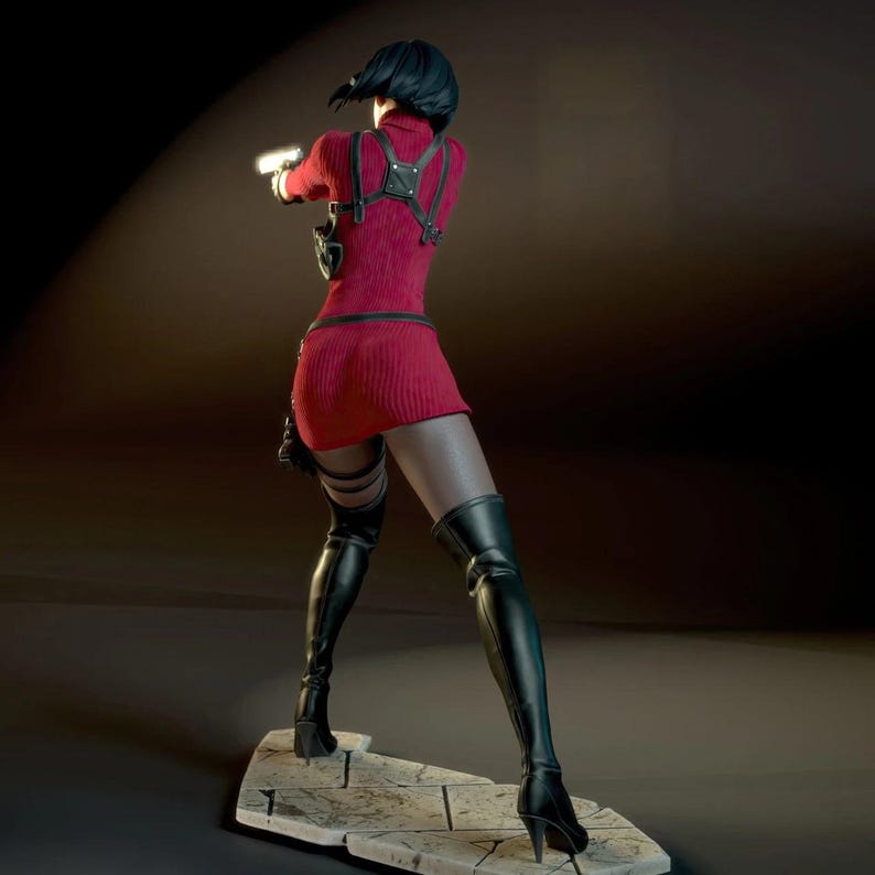Ada Wong Resident Evil - STL File - (unsupported) 3D Print Model, STL ...