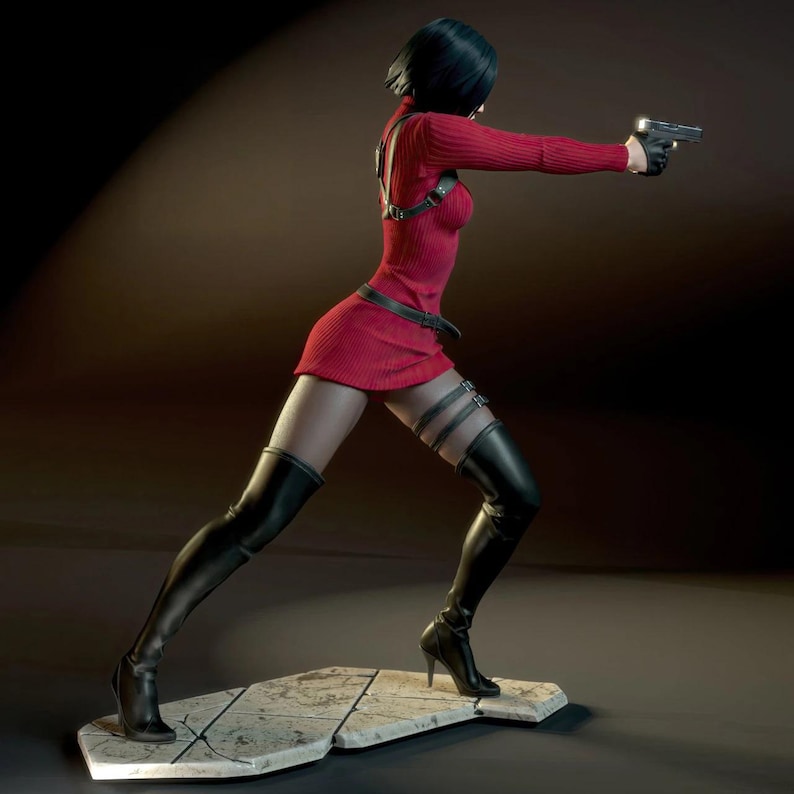 Ada Wong Resident Evil - STL File - (unsupported) 3D Print Model, STL ...