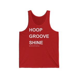 Camisa Hooper aro, ritmo y brillo, Hula Hoop, Hoopdance, Hoopfitness, Neumáticos, Hooplove, Entrenamiento imagen 1