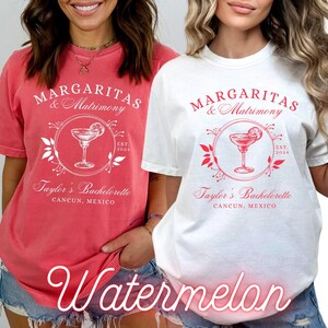 Margaritas und Ehe Margaritas und Ehe Bachelorette Shirts Bachlorette Shirts Margarita Mädchen-Party-Shirt Fiesta Bachelorette Shirts