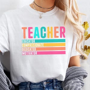 Lehrer T-Shirt, Grundschullehrer-T-Shirt, Grundschullehrer-T-Shirt, Grundschule, Gymnasium, Lehrer-Anerkennungsgeschenk, Unisex T-Shirt
