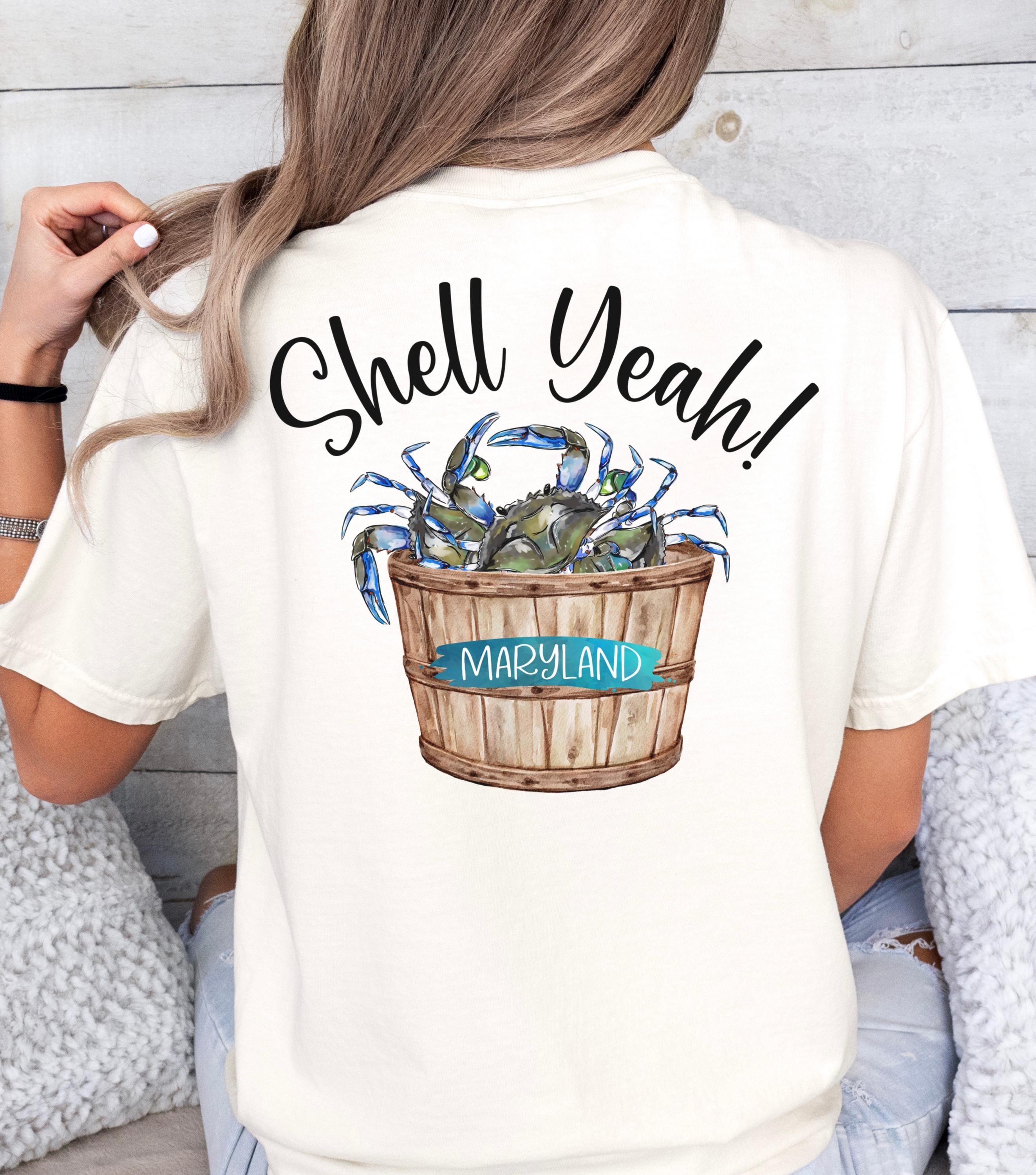Maryland Crab Unisex T-shirt, Chesapeake Bay Tee, Maryland Pride 
