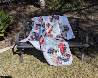 Mother's Day Digital PDF Quilt Pattern for Lap and Table Runner Sized Quilts