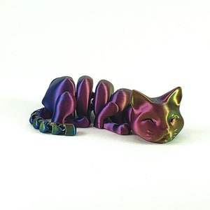 Chat paresseux articulé, imprimé en 3D