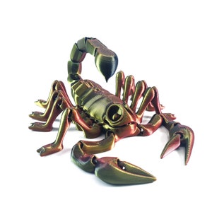 Scorpion articulé imprimé en 3D
