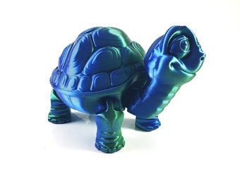 3D Printed Articulating Tortoise - Fidget Toy