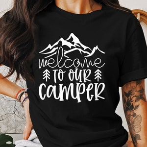 Camping T-Shirt, Camper Shirt, Nature Lover Shirt, Glamping Shirt, Travel Tee, Gift for Camper, Hiking Gift Shirt, Hiking Shirt,Nature Lover