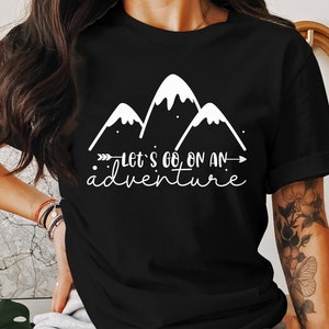 Camping T-Shirt, Camper Shirt, Nature Lover Shirt, Glamping Shirt, Travel Tee, Gift for Camper, Hiking Gift Shirt, Hiking Shirt, Camp Tee