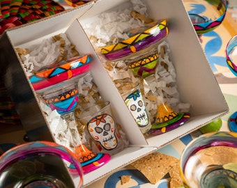 Margarita Hand Painted Glasses