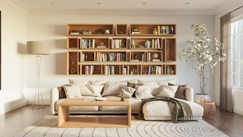 AVINFurnitureCo Floating Bookshelf