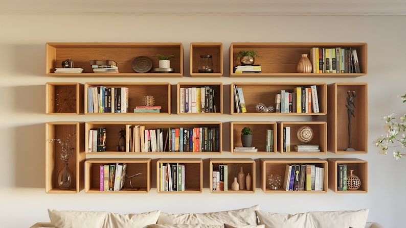 AVINFurnitureCo Floating Bookshelf - Thumbnail 4